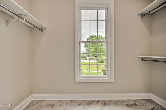 302 Charlton Ct, Bluff City, TN 37618 - walk in closet with marble finish floors