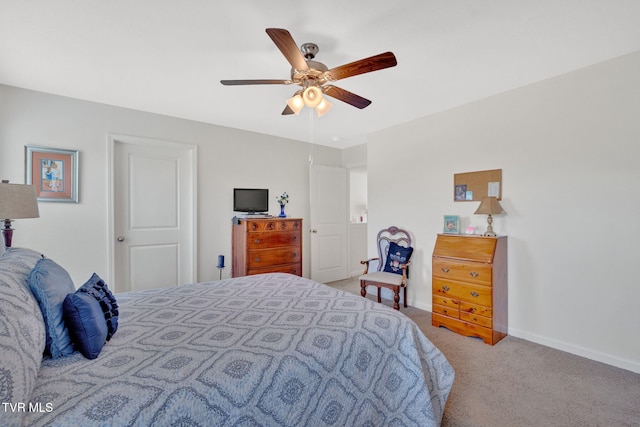 936 Pampas Dr, Jonesborough, TN 37659 - bedroom featuring carpet and a ceiling fan