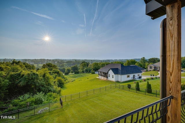 1132 Panoramic Vis, Gray, TN 37615 - view of yard with a view of countryside and view of scattered trees