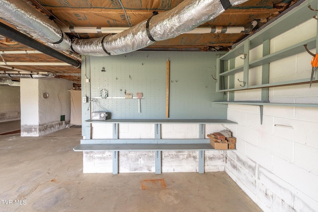 173 Keller Ln, Marion, VA 24354 - view of unfinished basement