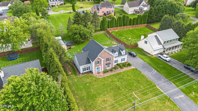 21164 Vances Mill Rd, Abingdon, VA 24211 - aerial perspective of suburban area