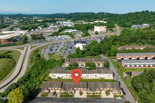 404 E Mountain View Rd Unit 204, Johnson City, TN 37601 - aerial view of property and surrounding area