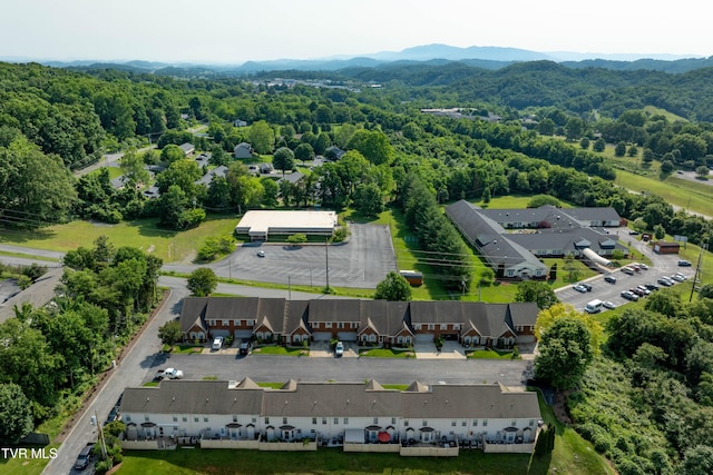 404 E Mountain View Rd Unit 204, Johnson City, TN 37601 - aerial view of residential area with mountains