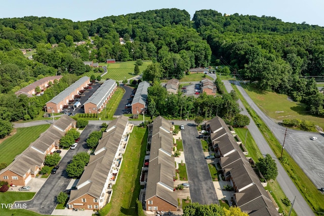 404 E Mountain View Rd Unit 204, Johnson City, TN 37601 - aerial view of property's location with a forest
