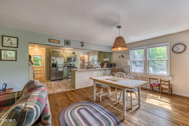 240 Watson Rd, Bristol, TN 37620 - dining area featuring light wood-style floors