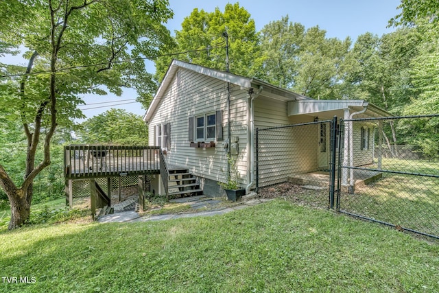240 Watson Rd, Bristol, TN 37620 - view of property exterior with a wooden deck