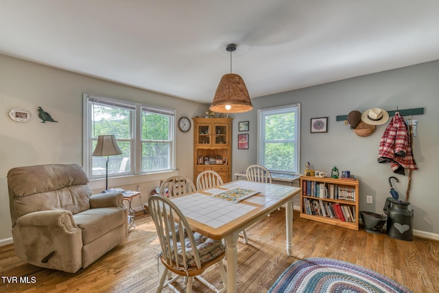 240 Watson Rd, Bristol, TN 37620 - dining room featuring light wood-type flooring and baseboards