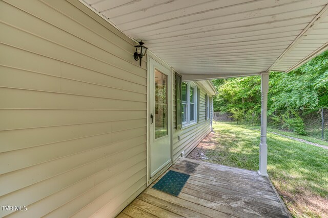 240 Watson Rd, Bristol, TN 37620 - view of wooden deck