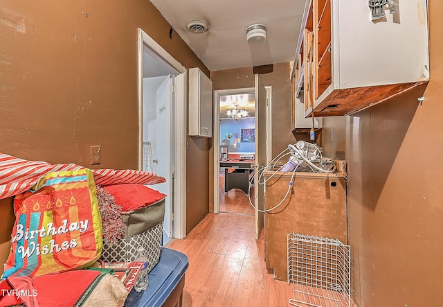 509 9th St, Erwin, TN 37650 - kitchen with light wood-style floors