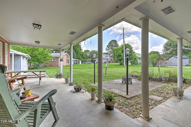 509 9th St, Erwin, TN 37650 - view of patio