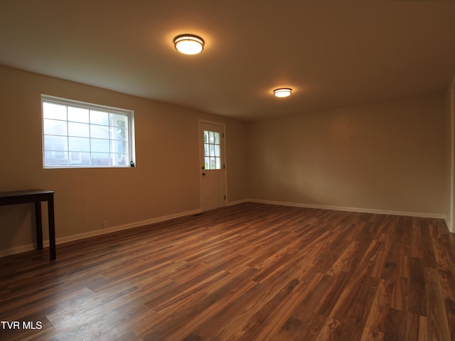 321 W Chilhowie Ave, Johnson City, TN 37604 - spare room with dark wood finished floors and baseboards