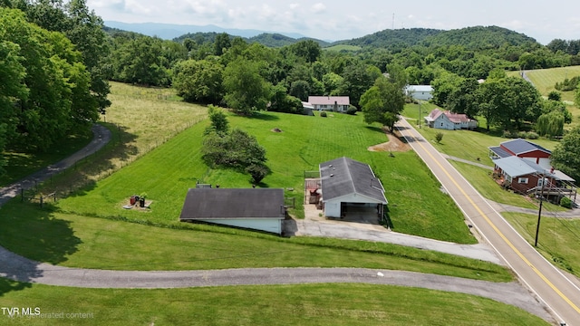 515 Chuckey Pike, Chuckey, TN 37641 - aerial view of a heavily wooded area