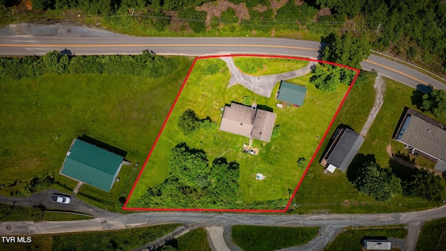 23270 Denton Valley Rd, Abingdon, VA 24211 - aerial overview of property's location with property boundaries highlighted