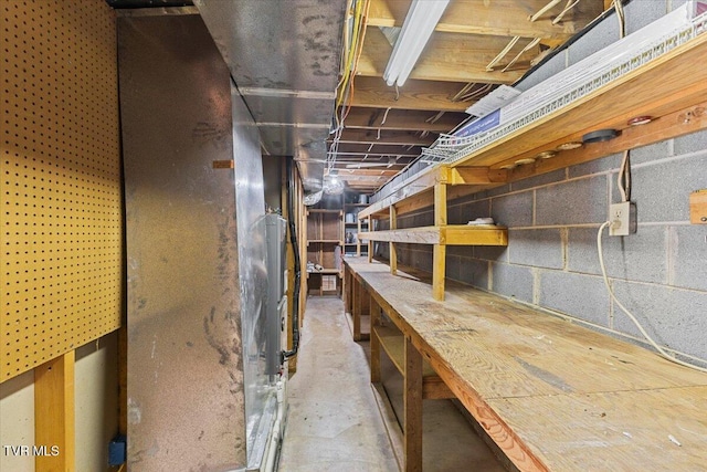 1820 Brook Hollow Rd, Johnson City, TN 37604 - view of unfinished basement