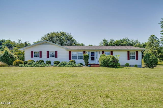396 High Cir, Bristol, TN 37620 - ranch-style home with a front yard