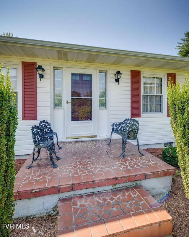 396 High Cir, Bristol, TN 37620 - entrance to property featuring covered porch