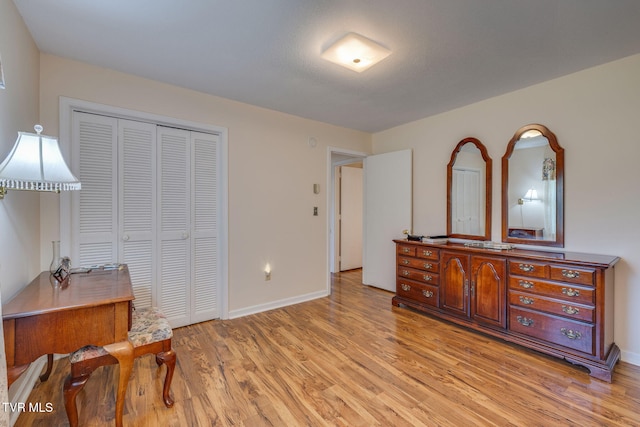 396 High Cir, Bristol, TN 37620 - bedroom featuring light wood finished floors and a closet
