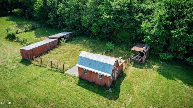 396 High Cir, Bristol, TN 37620 - aerial view of property and surrounding area