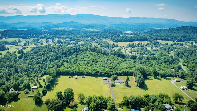 396 High Cir, Bristol, TN 37620 - drone / aerial view of a mountain backdrop