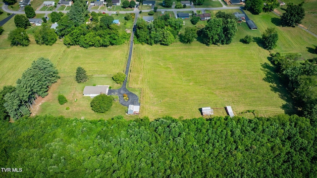 396 High Cir, Bristol, TN 37620 - aerial view of property's location featuring rural landscape