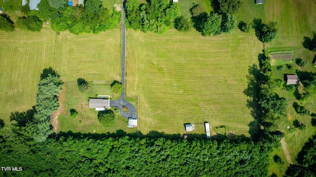 396 High Cir, Bristol, TN 37620 - aerial view of sparsely populated area