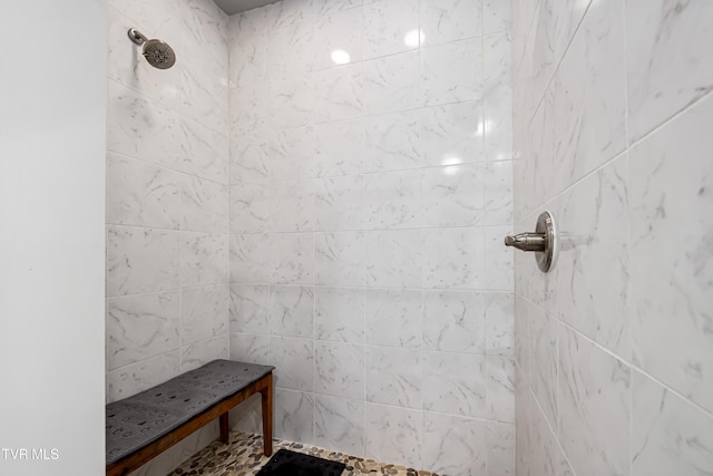 271 Laurel Way, Mountain City, TN 37683 - full bathroom with tiled shower