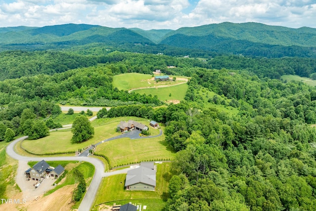 271 Laurel Way, Mountain City, TN 37683 - aerial view of mountains and a forest