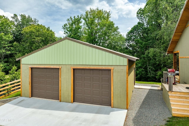 271 Laurel Way, Mountain City, TN 37683 - view of detached garage
