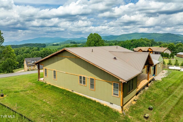 271 Laurel Way, Mountain City, TN 37683 - view of subject property featuring a mountain backdrop