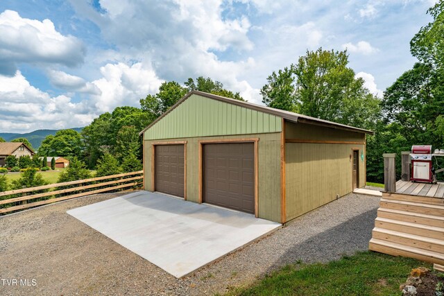 271 Laurel Way, Mountain City, TN 37683 - view of detached garage