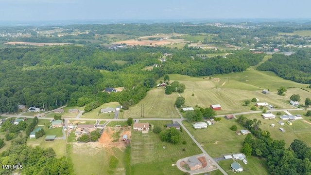 229 Ridgecrest Rd, Jonesborough, TN 37659 - aerial overview of property's location with rural landscape