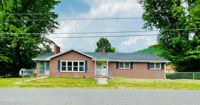 201 Brown St, Appalachia, VA 24216 - single story home with brick siding and a chimney