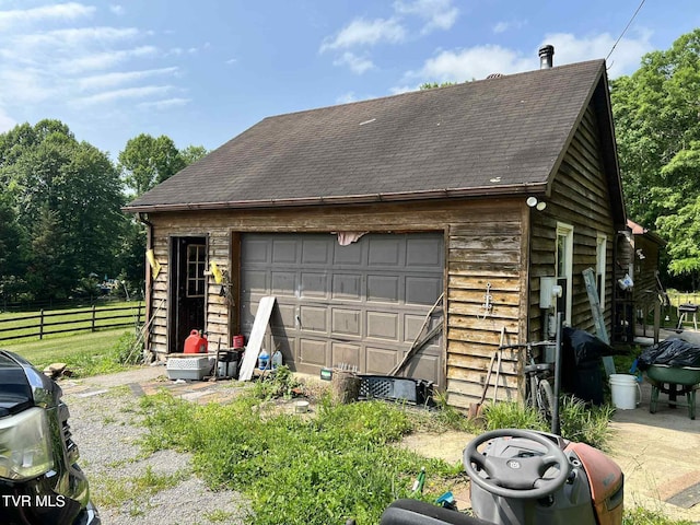 12615 Star Branch Rd, Coeburn, VA 24230 - view of detached garage