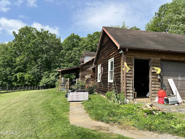 12615 Star Branch Rd, Coeburn, VA 24230 - view of side of property featuring roof with shingles