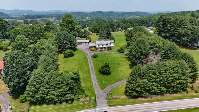 14191 King Mill Pike, Bristol, VA 24202 - bird's eye view of a mountain backdrop