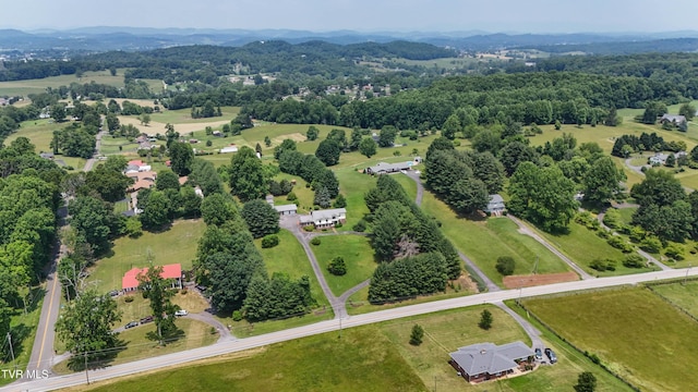 14191 King Mill Pike, Bristol, VA 24202 - aerial view of property's location with rural landscape