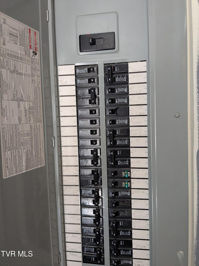 1319 5th St, Bristol, TN 37620 - utility room featuring electric panel