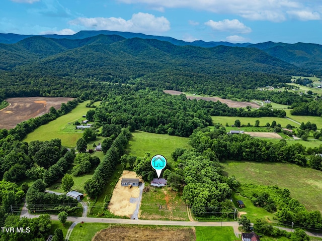 740 Fishpond Rd, Chuckey, TN 37641 - aerial view of mountains