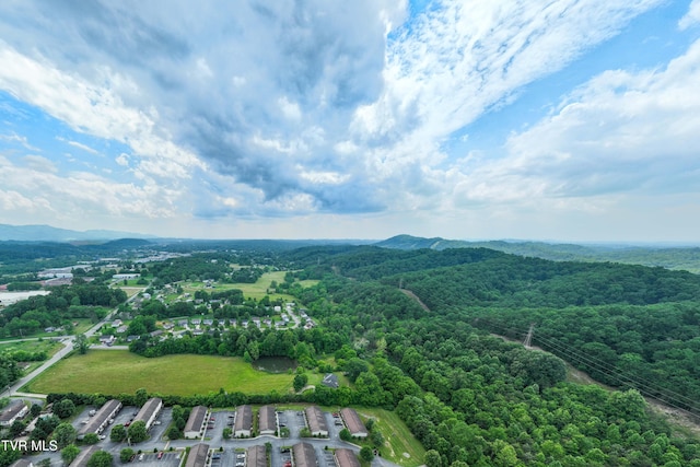 2898 Watauga Rd, Johnson City, TN 37601 - aerial view of a mountainous background and a heavily wooded area