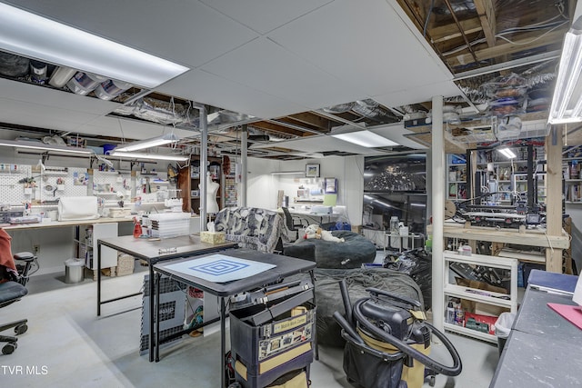 175 Shenandoah Dr, Johnson City, TN 37601 - misc room with concrete flooring