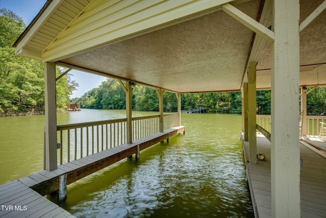 100 Pointe Dr, Piney Flats, TN 37686 - dock area with a water view