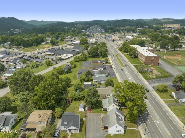2012 Euclid Ave, Bristol, VA 24201 - aerial view of property's location with mountains and a main thoroughfare