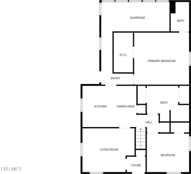 2012 Euclid Ave, Bristol, VA 24201 - property floor plan