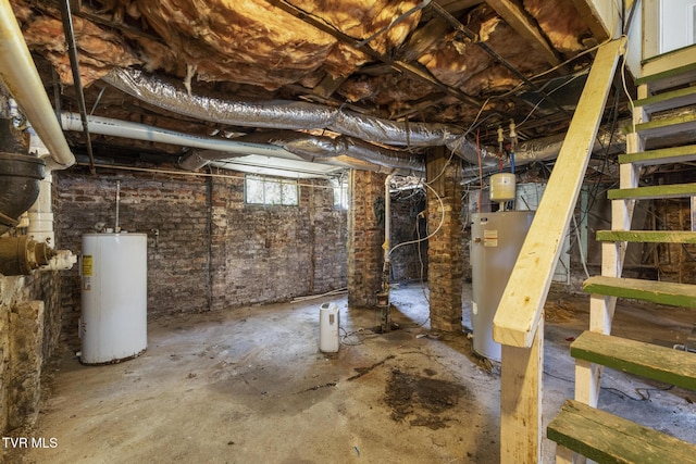 2012 Euclid Ave, Bristol, VA 24201 - below grade area with water heater
