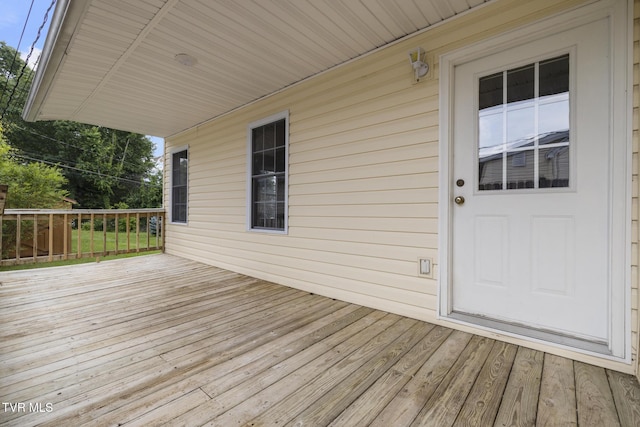 2012 Euclid Ave, Bristol, VA 24201 - view of deck