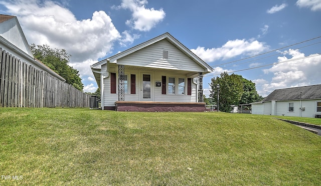 1241 Carolina Ave, Bristol, TN 37620 - view of front of home featuring a porch and central air condition unit
