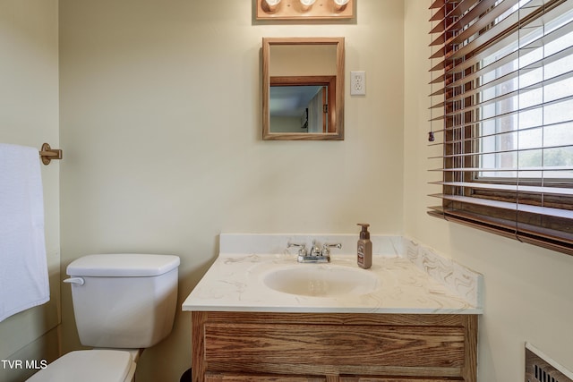 296 Redstone Dr, Bluff City, TN 37618 - half bath with vanity and toilet