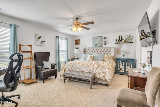 1058 Raccoon Ln, Piney Flats, TN 37686 - bedroom featuring carpet and a ceiling fan