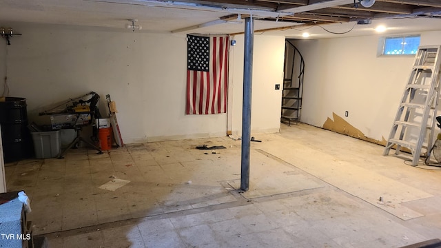 1315 Lowe St, Elizabethton, TN 37643 - view of below grade area