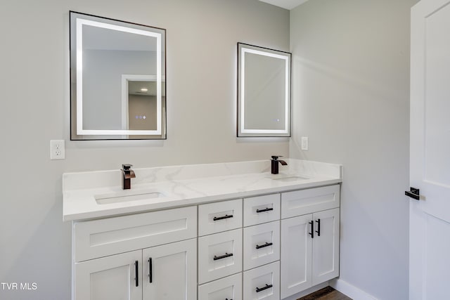 1105 Laurel Way, Mountain City, TN 37683 - bathroom featuring double vanity